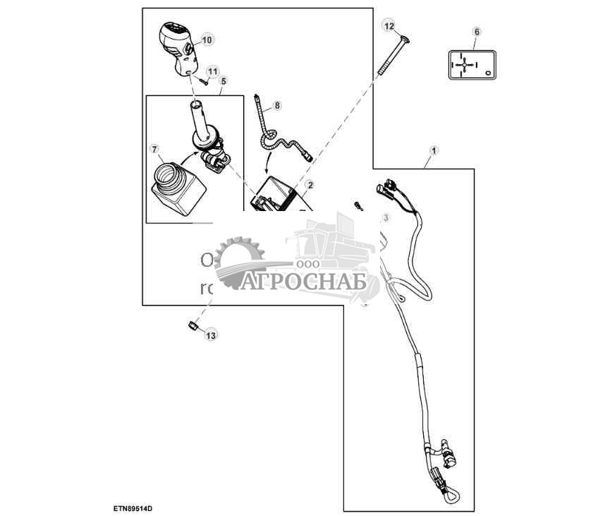 Multi-Function Lever, Mechanical ICV, W 2-Functions, W Diverter Shifting, W Memo Button, W Gear Shift Switches 